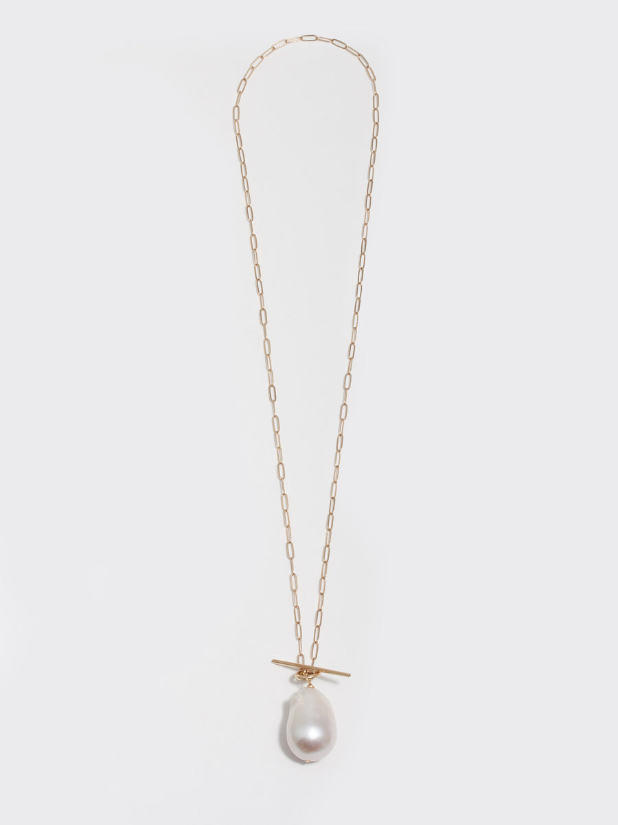 Pearl Toggle Necklace – Loren Stewart