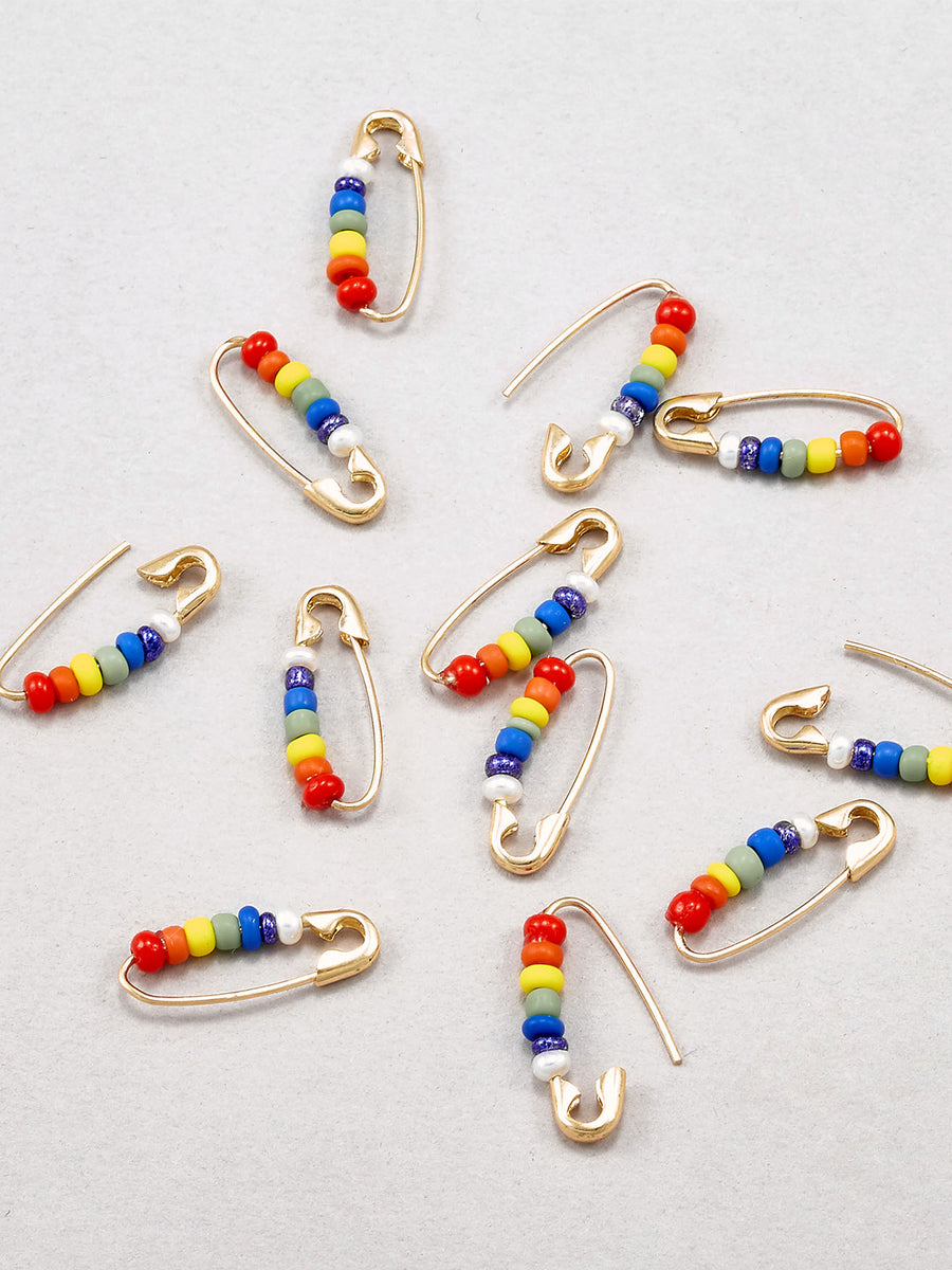 Loren stewart safety pin earring Clearance