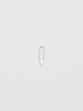 Mini Triangle Safety Pin Earring