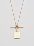 Square & Toggle Necklace
