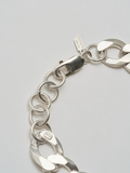 XXL Diamond Cut Curb Chain Bracelet