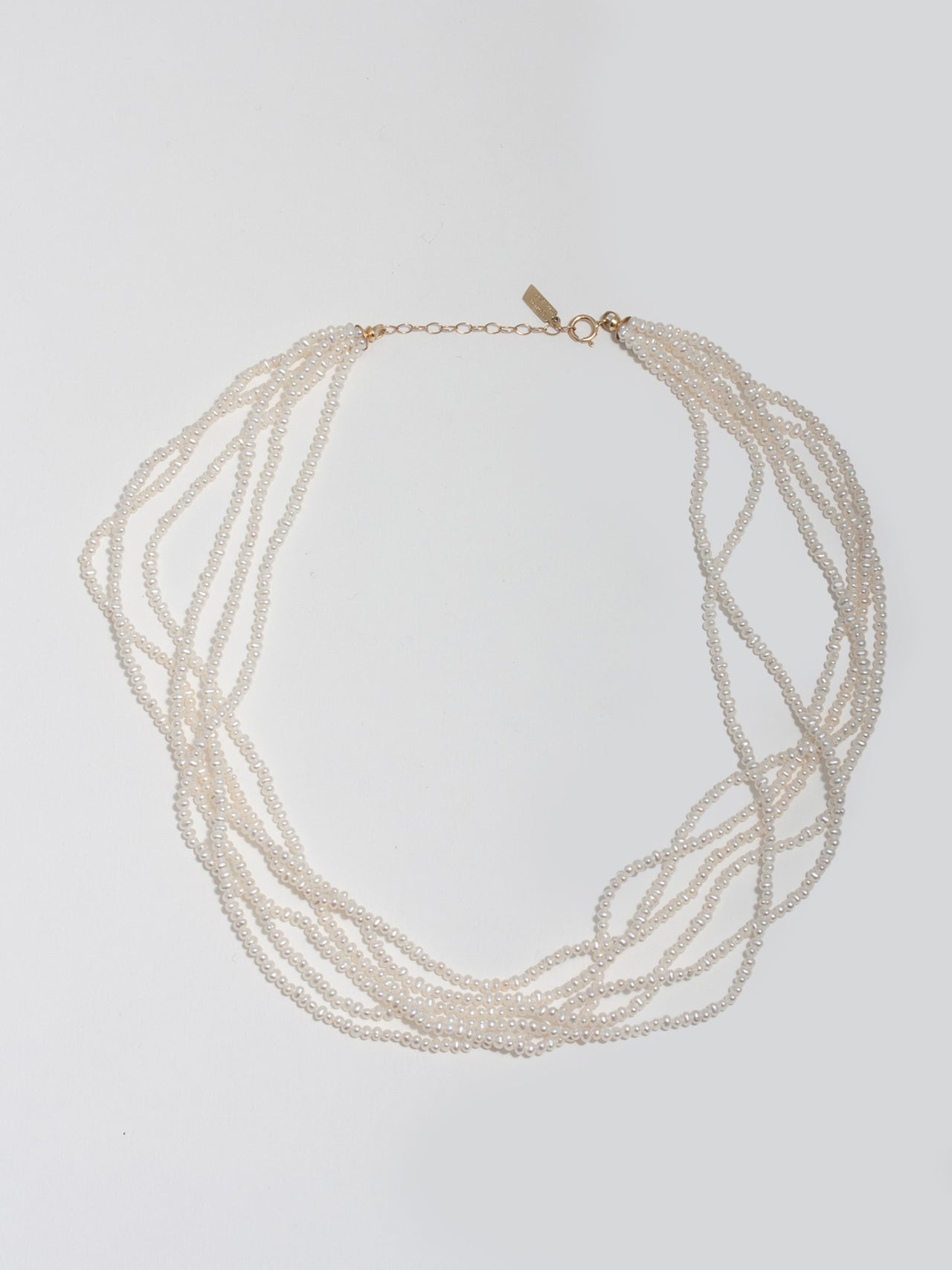 Layered Pearl Necklace - Archival Collection