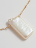 Rectangular Pearl Necklace - Archival Collection