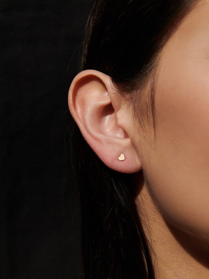 Mini Heart Studs