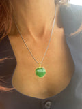Jade Heart Necklace - Vintage Capsule