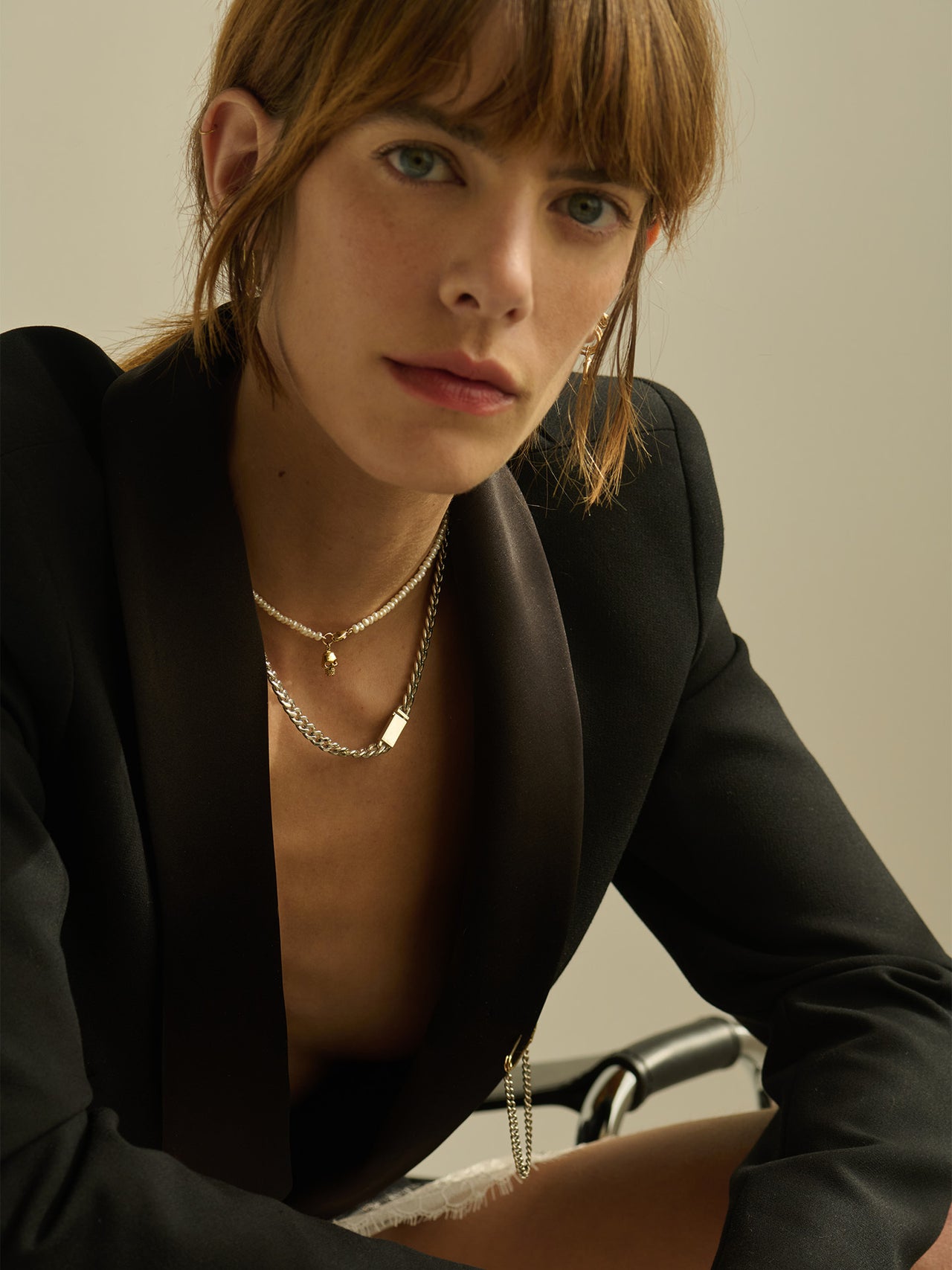 Industrial Cuban ID Box Lock Necklace