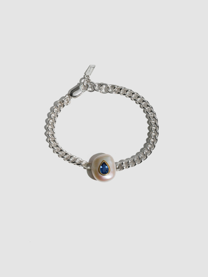 Pearl Evil Eye Bracelet - Archival Collection