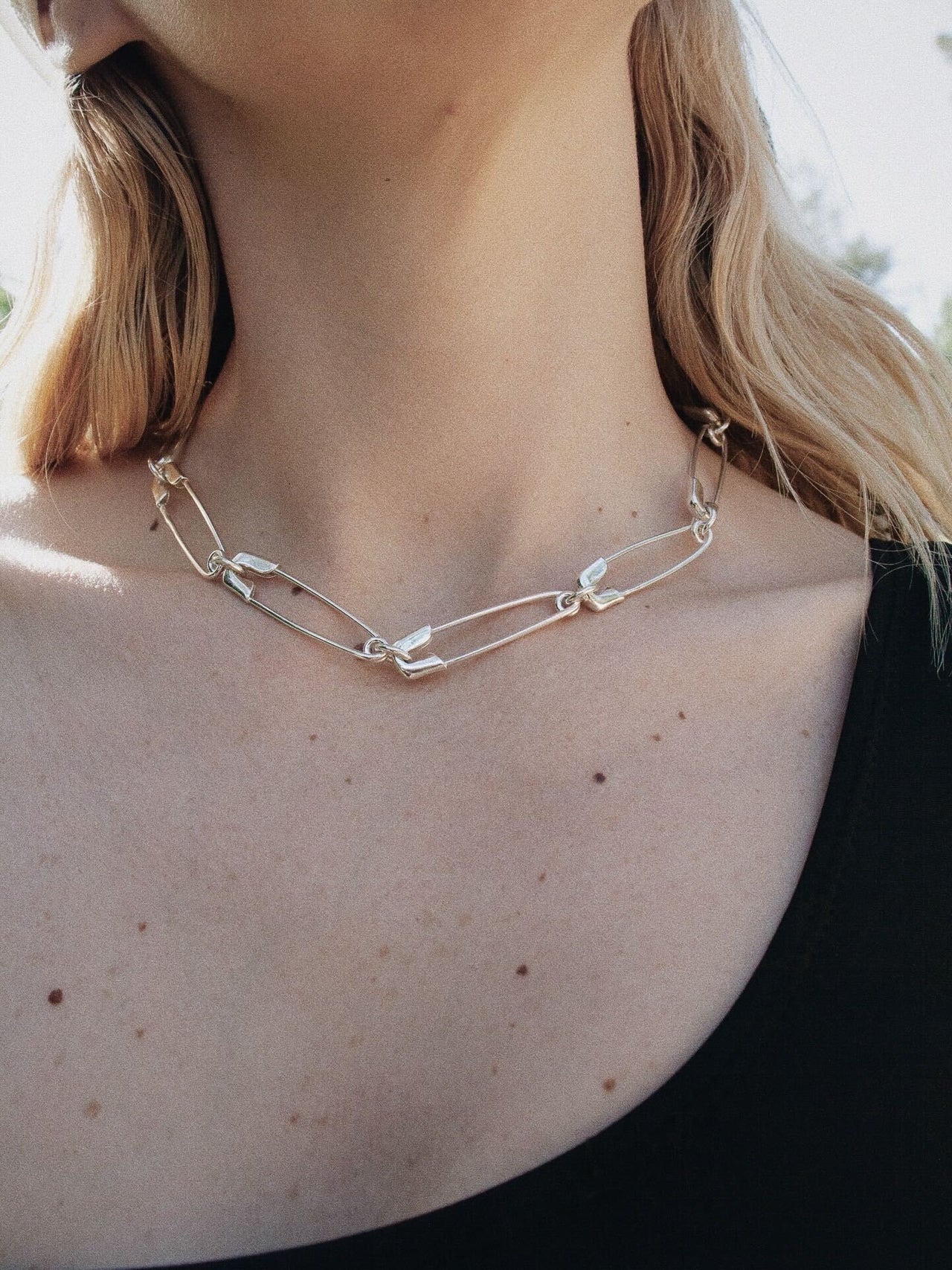 Safety Pin Link Chain – Loren Stewart