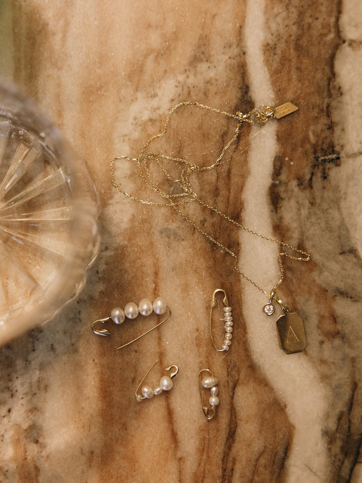 Octagonal ID Pendant