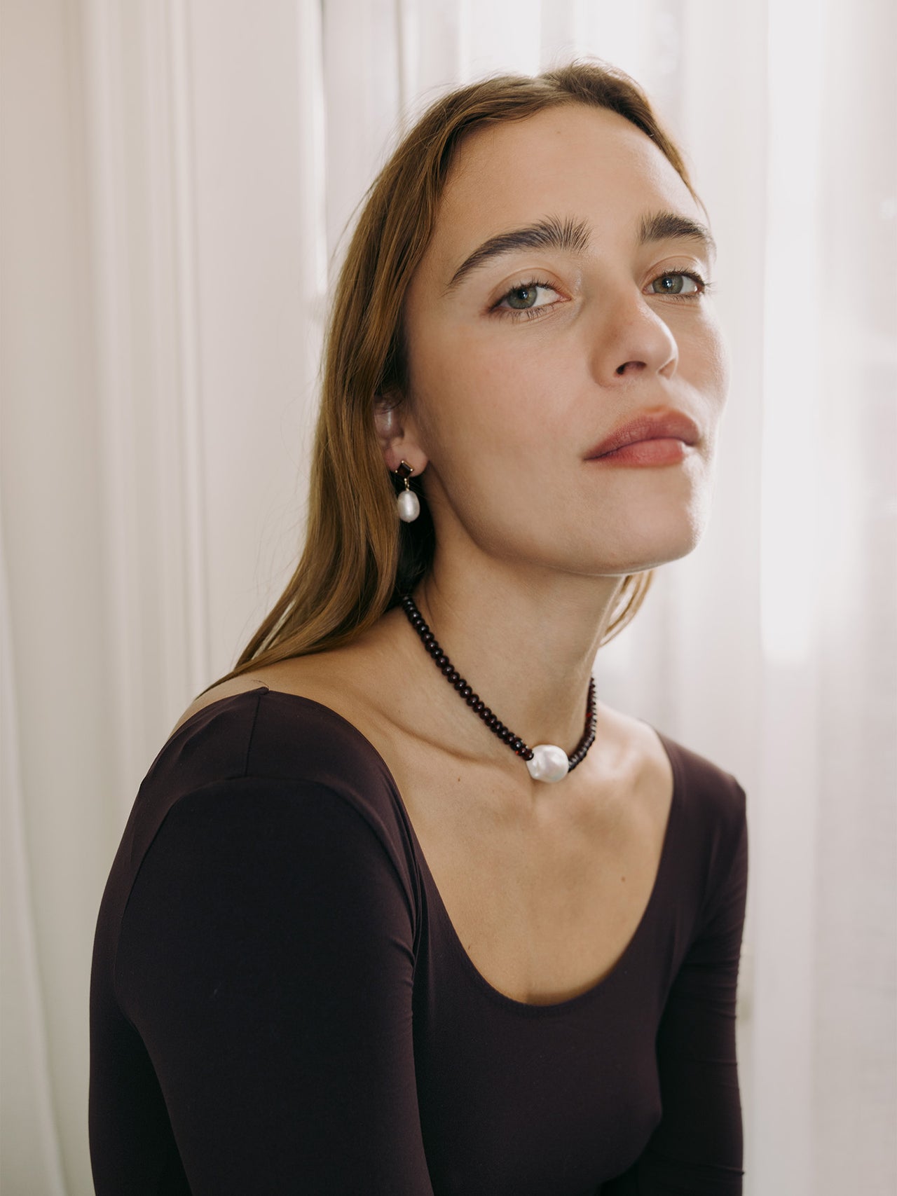 Scarlet Baroque Necklace