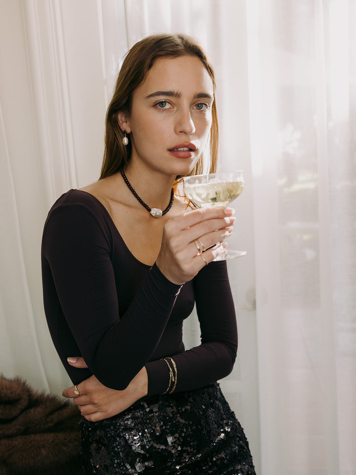 Scarlet Baroque Necklace