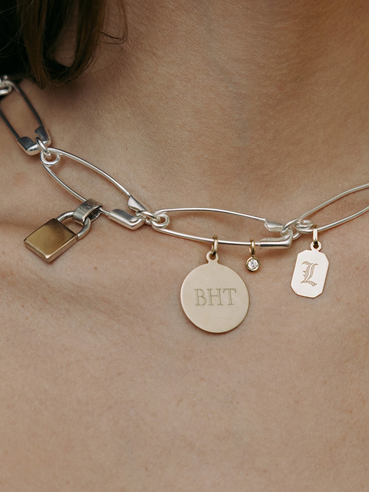 Diamond Bezel Pendant