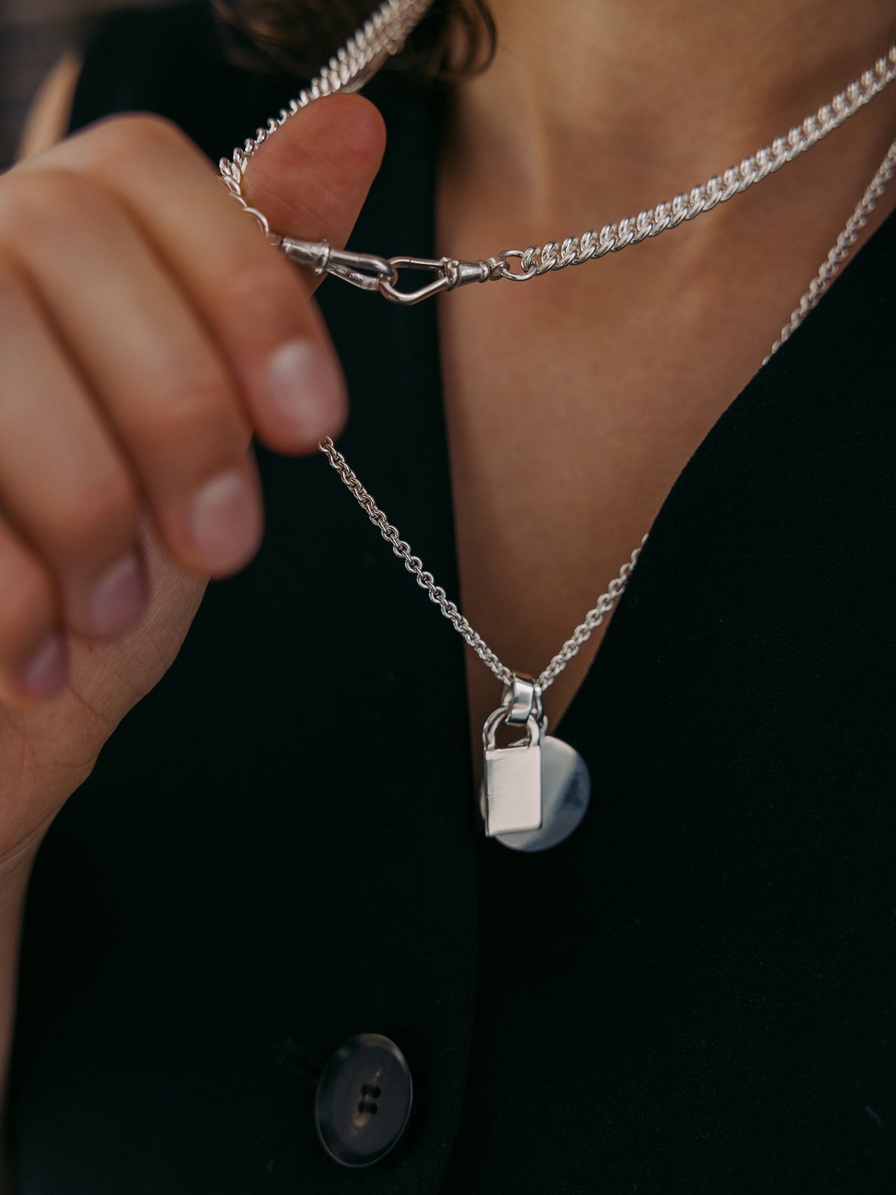 Vintage Clip Necklace