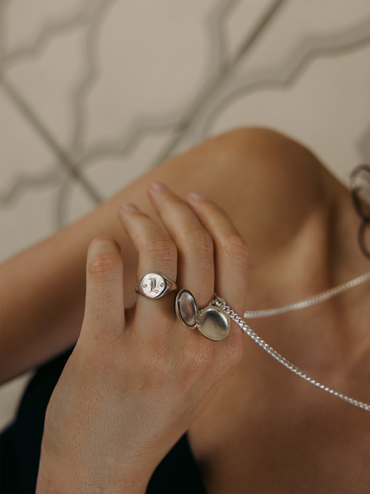 Sterling Silver Classic Locket Pendant