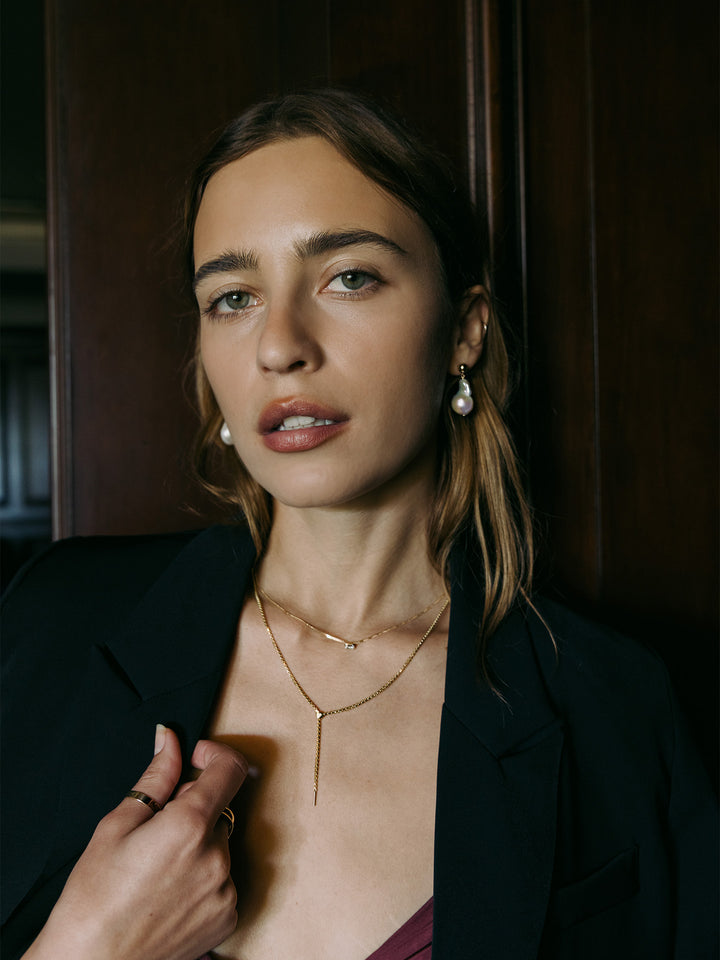 Elowen Diamond Lariat