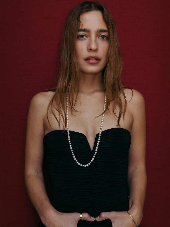 Opera Wrap Pearl Strand