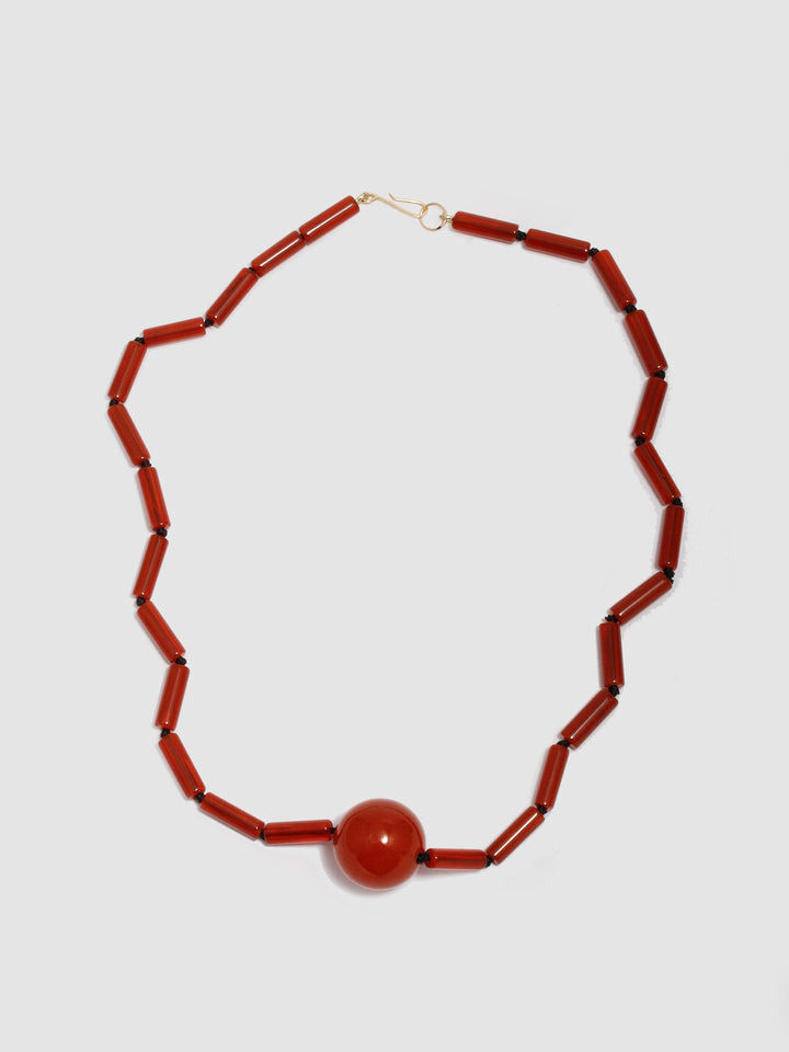 Conduite Carnelian Necklace - Archival Collection