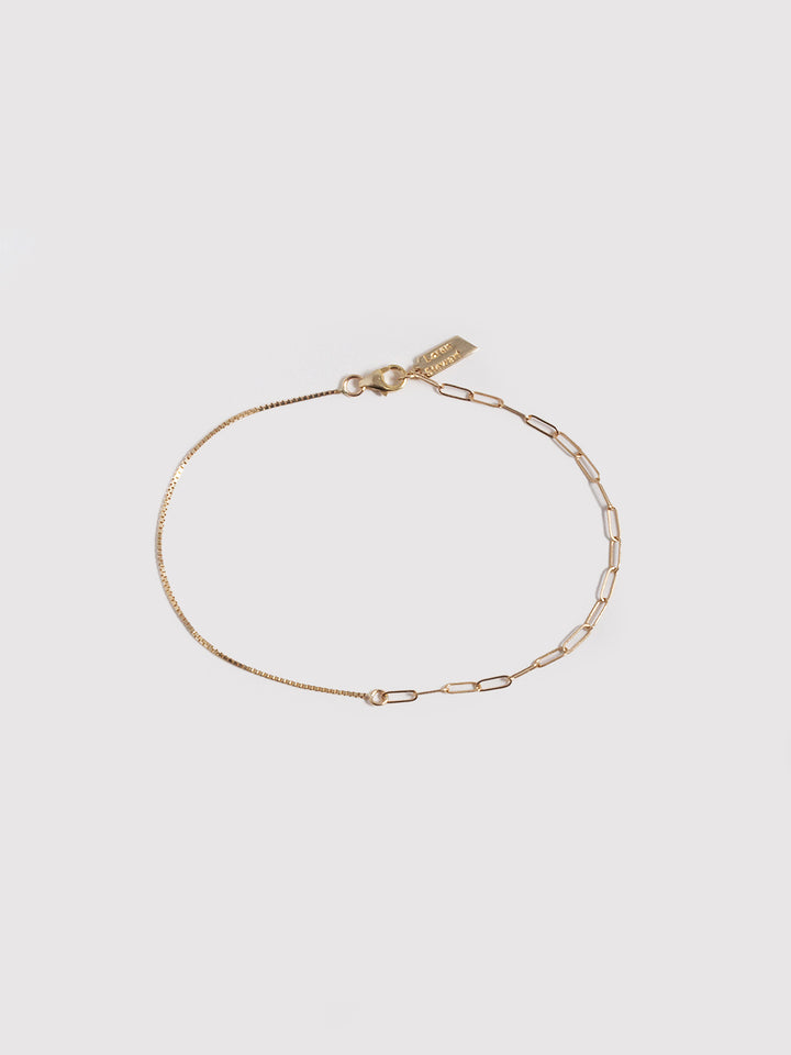 Deux Link Bracelet