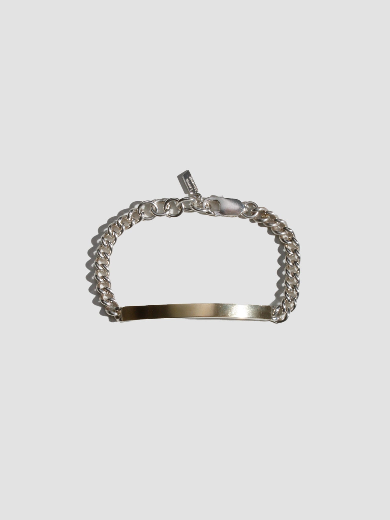 Rolled Gold Industrial ID Bracelet