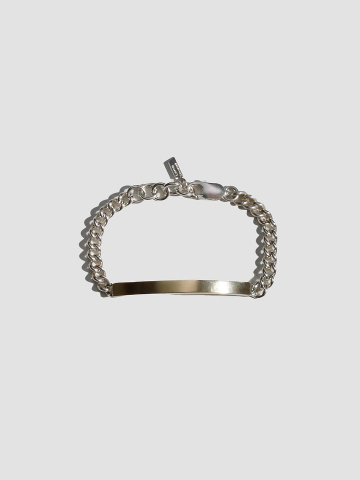 Rolled Gold Industrial ID Bracelet