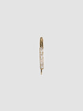 Baguette Safety Pin Earring
