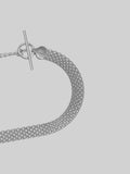 Sterling Silver Chainmail Anklet
