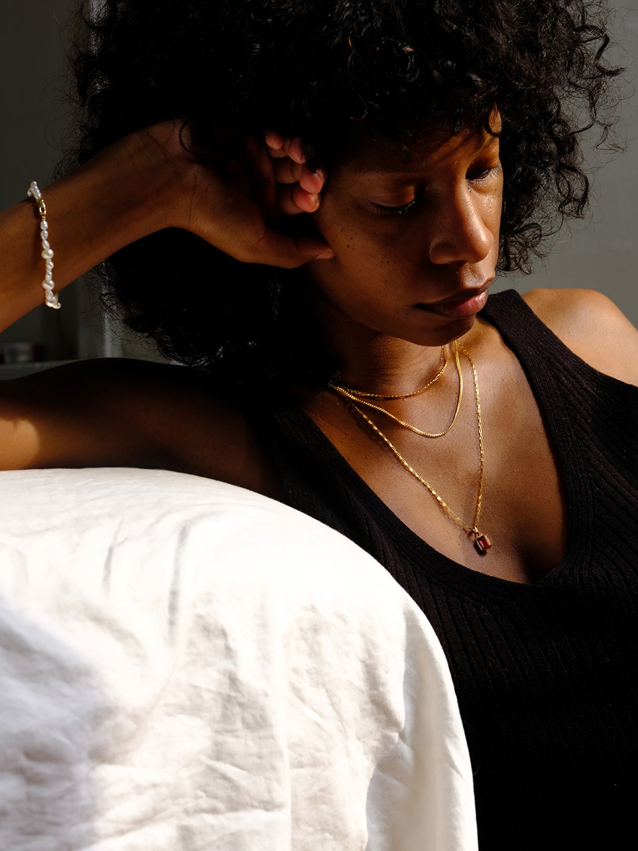 Scarlet Medallion Pendant