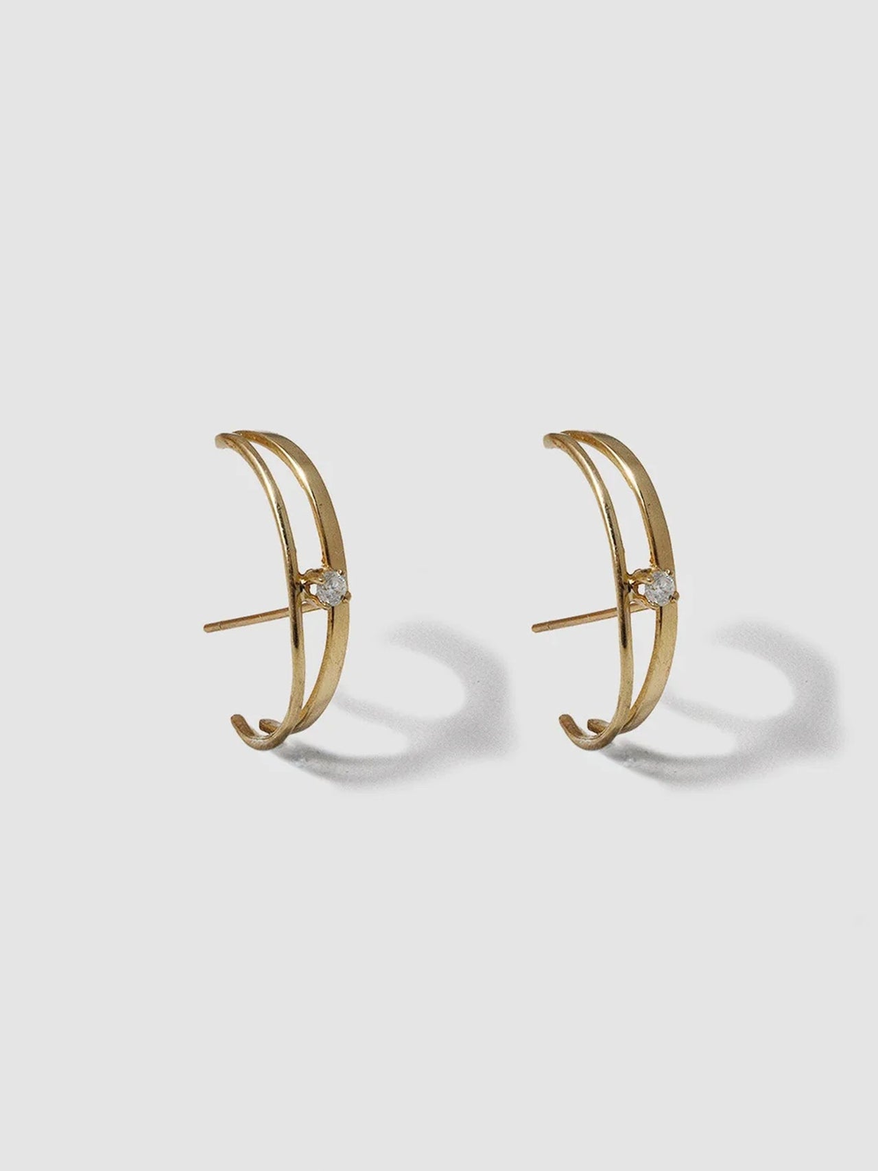 Diamond A-Frame Studs - Archival Collection