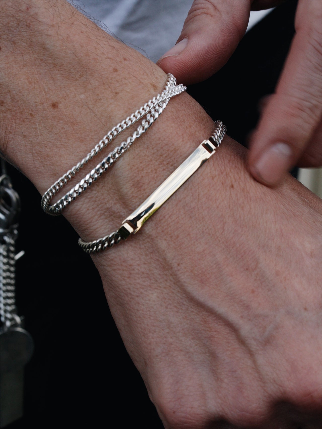 Ellis Cuban Chain Bracelet