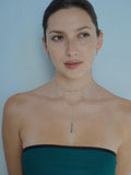 Lunette Barbell Link Necklace