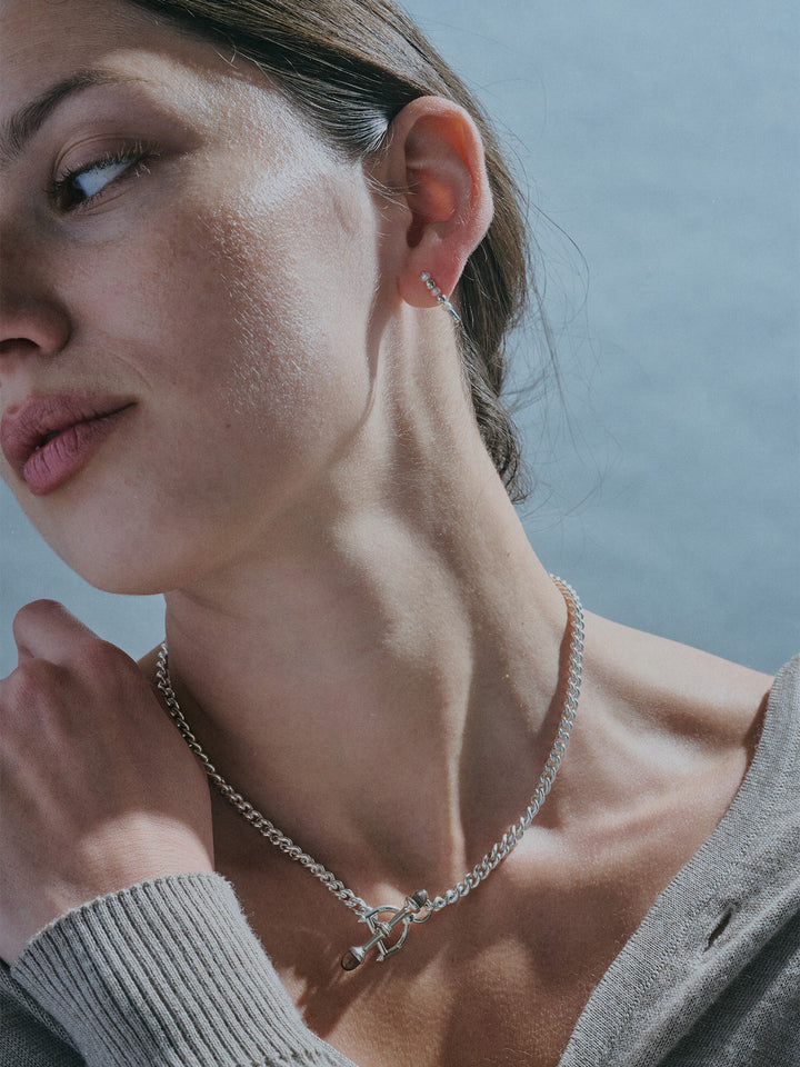 Mini Friendship Bead & Pearl Safety Pin