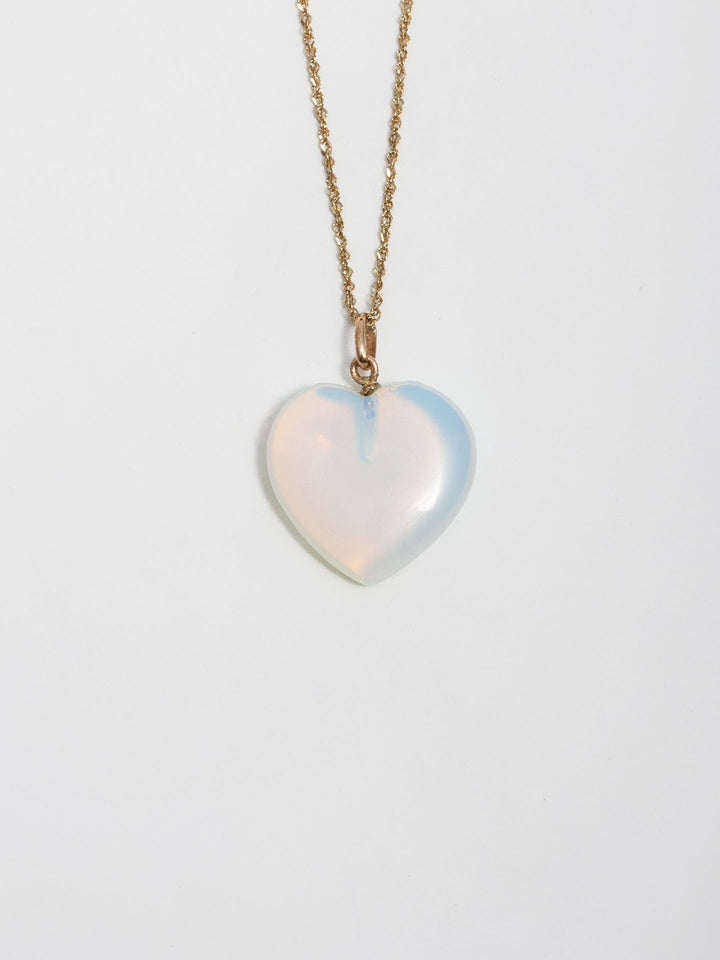 Heart Opalite Necklace - Archival Collection