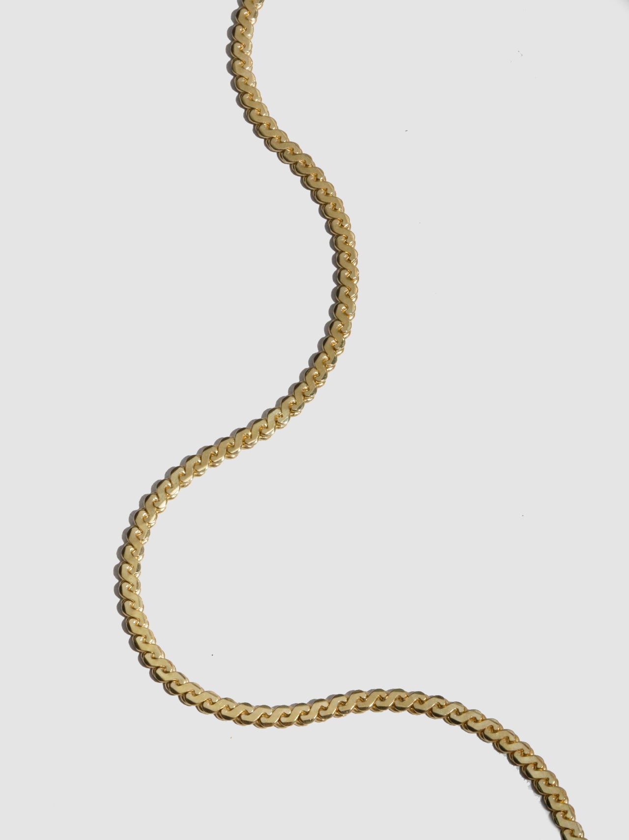Serpentine Chain Necklace