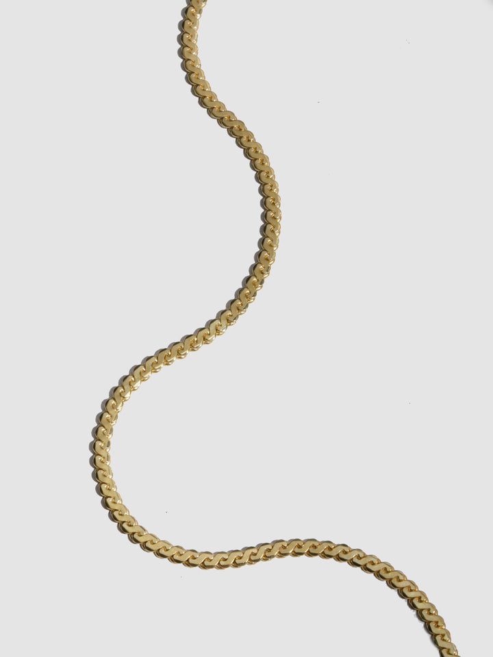 Serpentine Chain Necklace