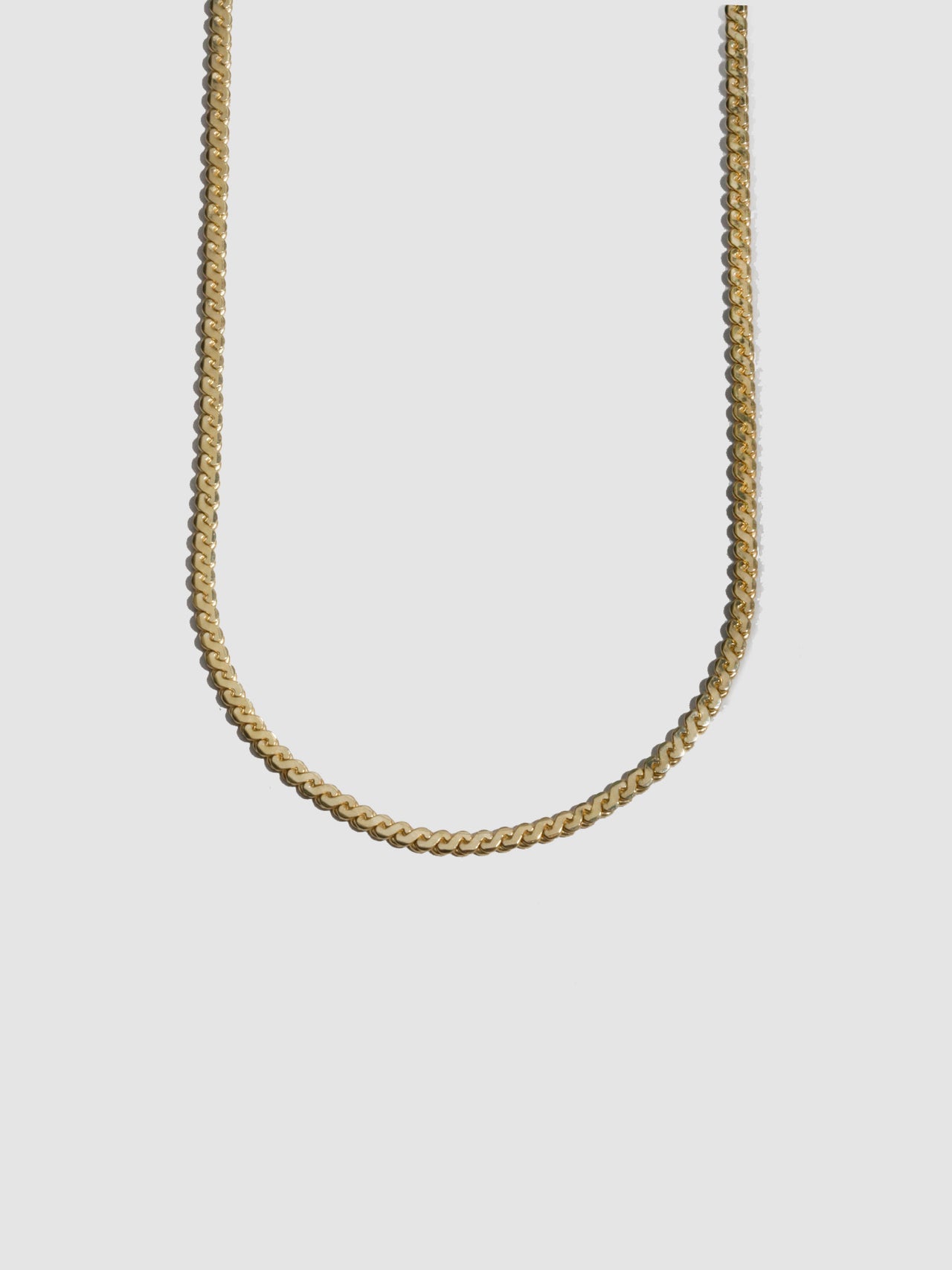 Serpentine Chain Necklace