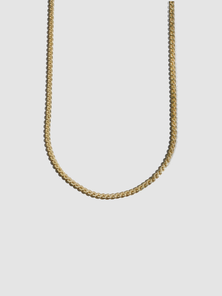 Serpentine Chain Necklace