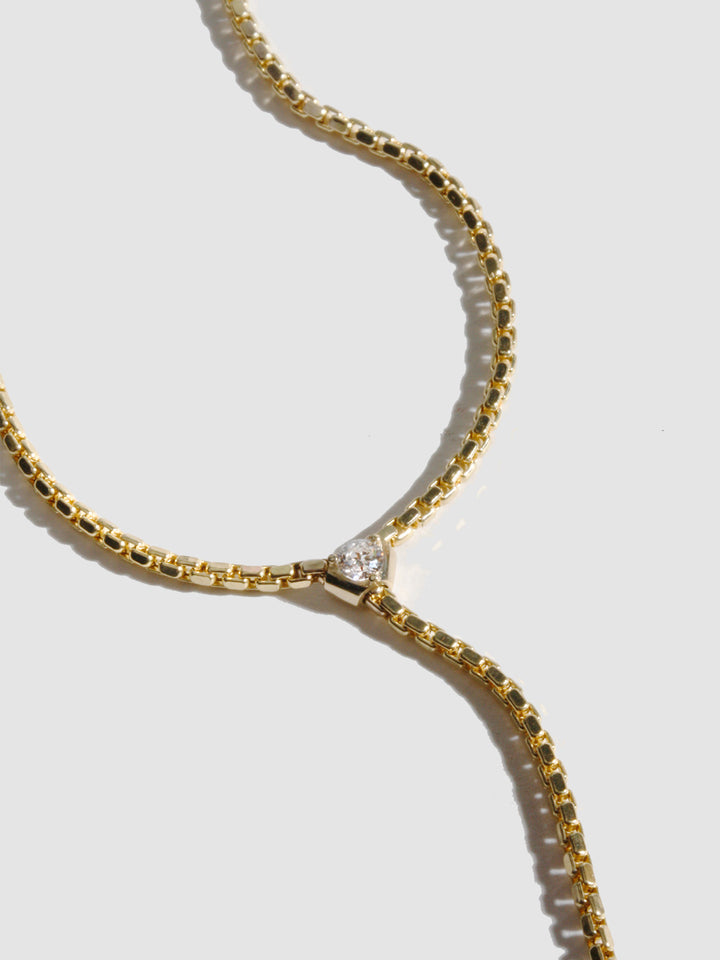Elowen Solitaire Lariat