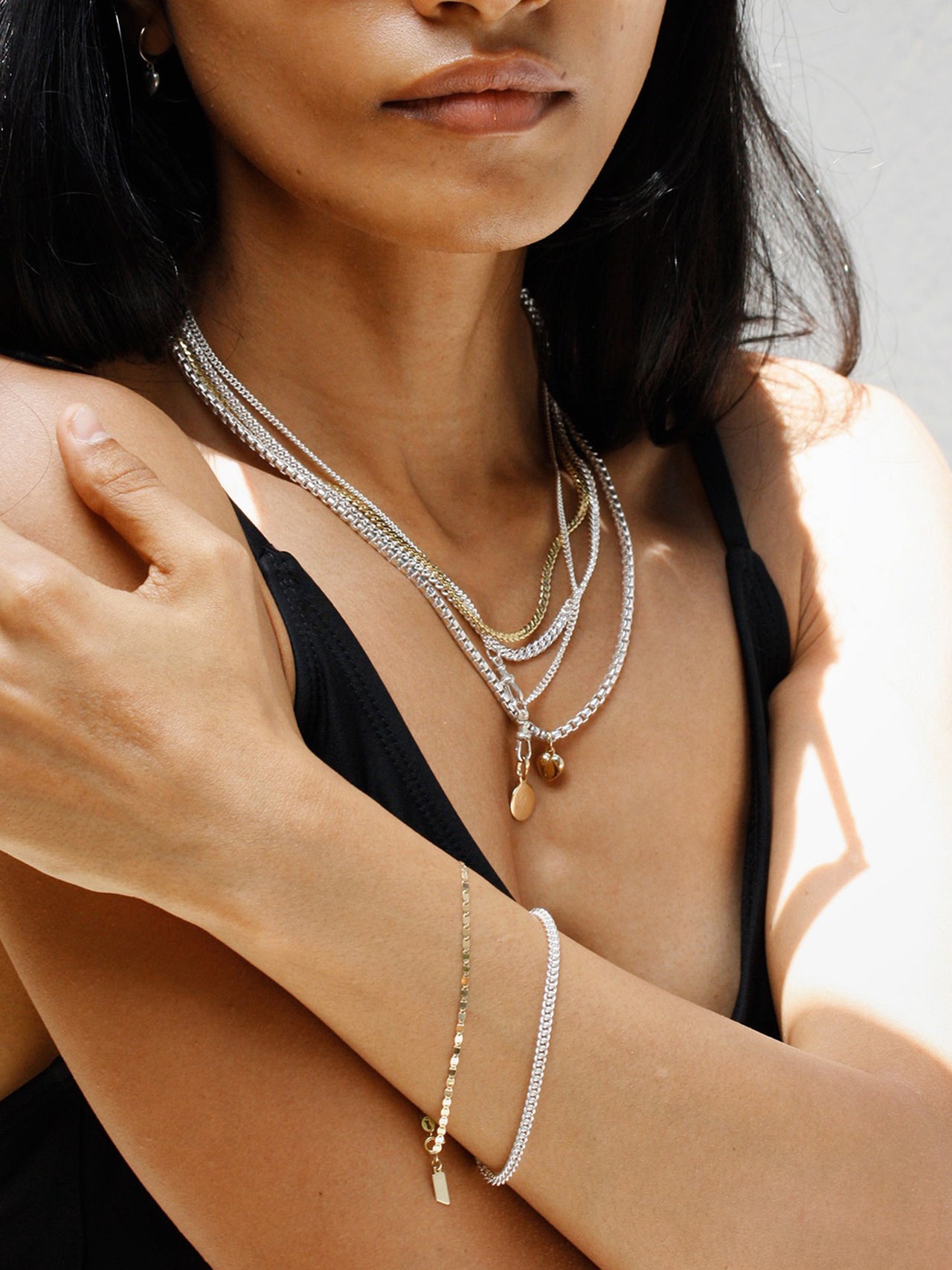 Serpentine Chain Necklace