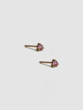 Pink Sapphire Stud - Archival Collection