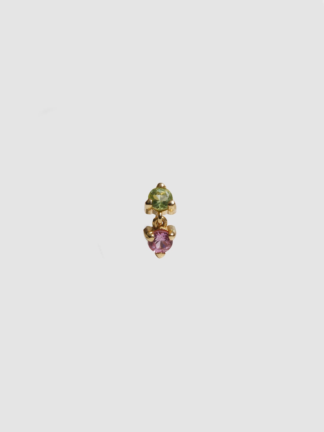 Deux Gem Link Stud - Archival Collection