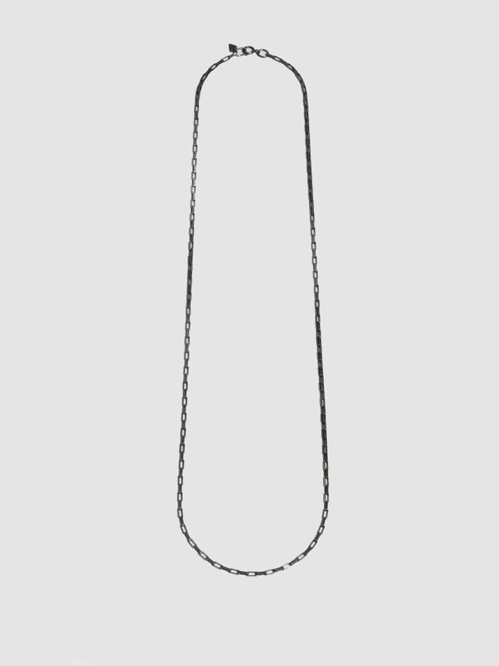 Oxidized Box Link Chain - Archival Collection