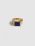 Lapis Prism Ring - Archival Collection