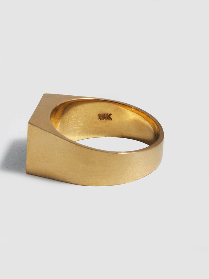 Lapis Prism Ring - Archival Collection