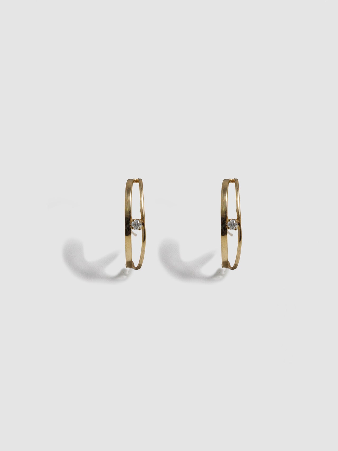 Diamond A-Frame Studs - Archival Collection
