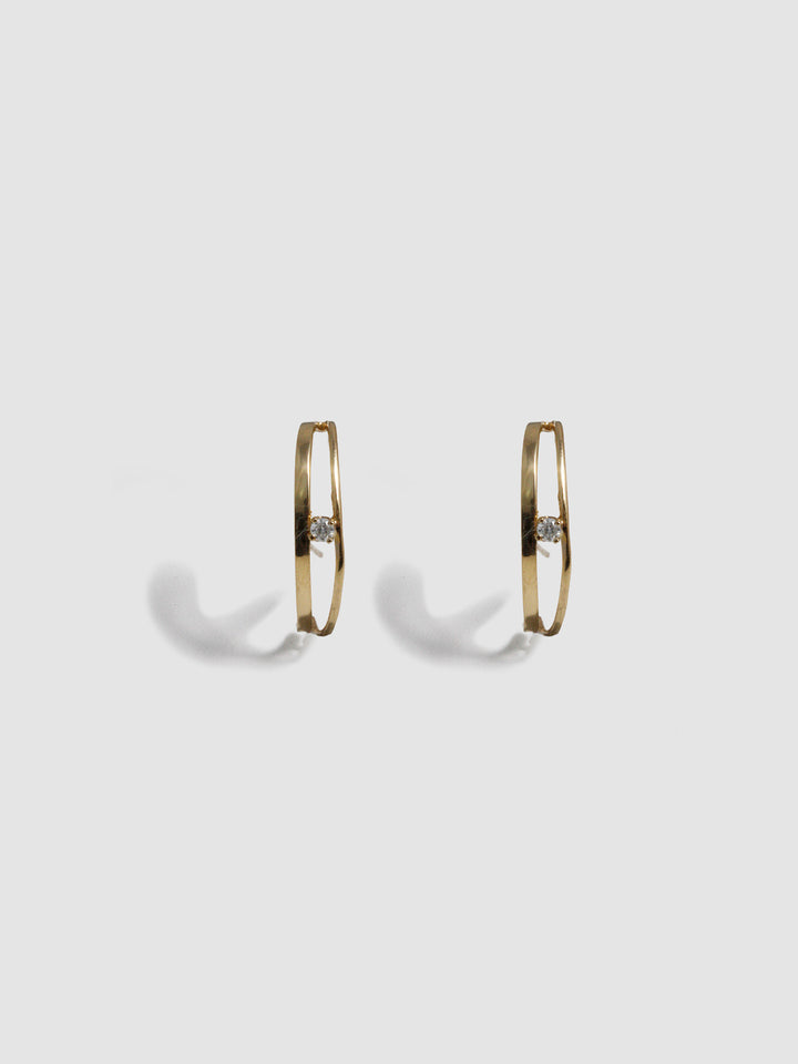 Diamond A-Frame Studs - Archival Collection