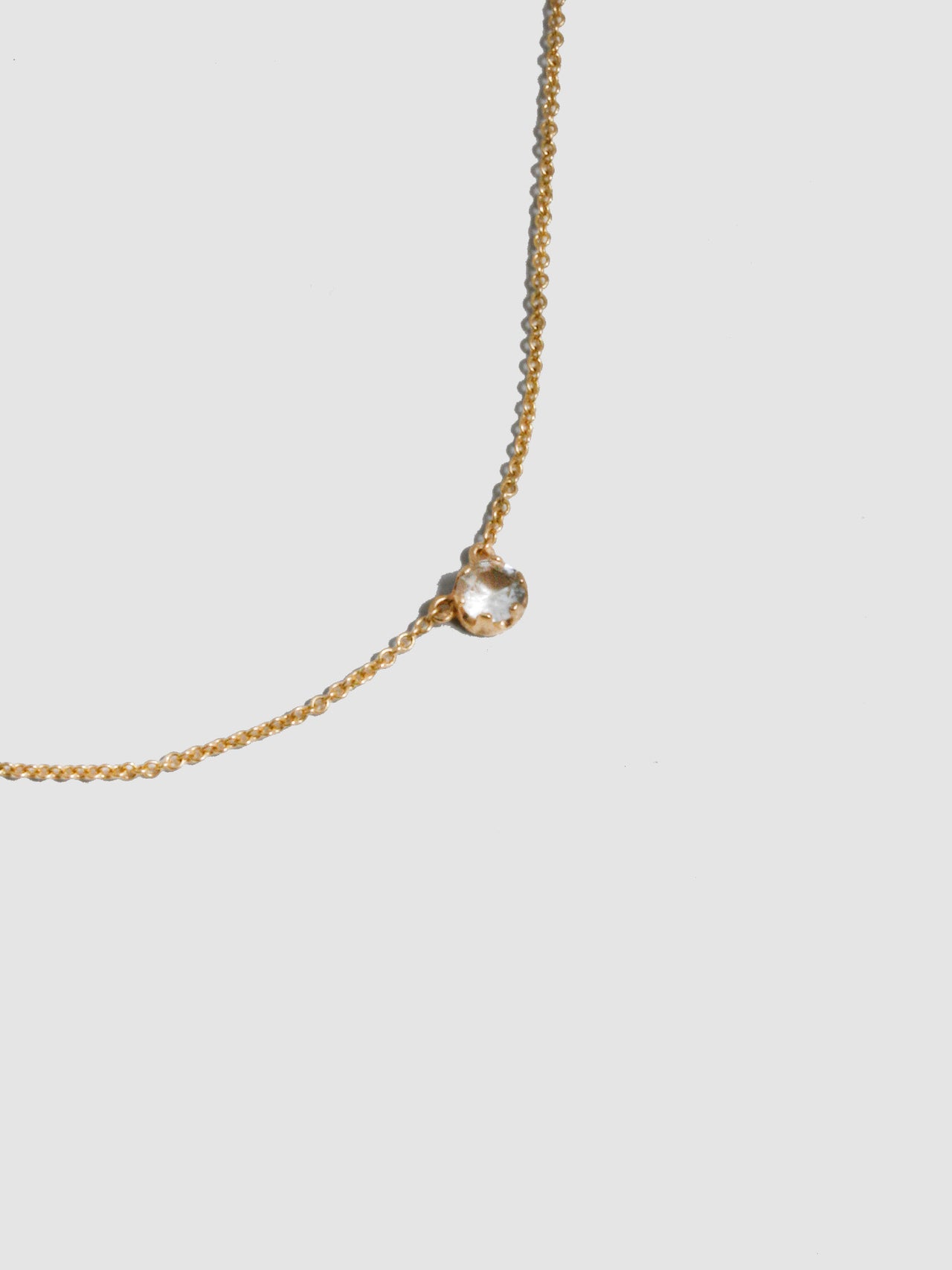 Heart Opal Gemstone Necklace - Archival Collection