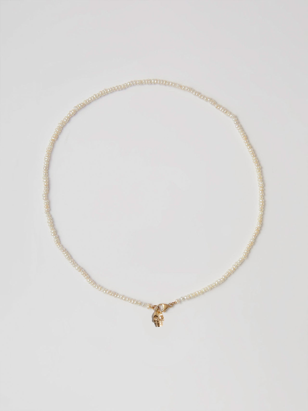 Skull Pearl Choker