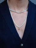 On model image of gordita necklace