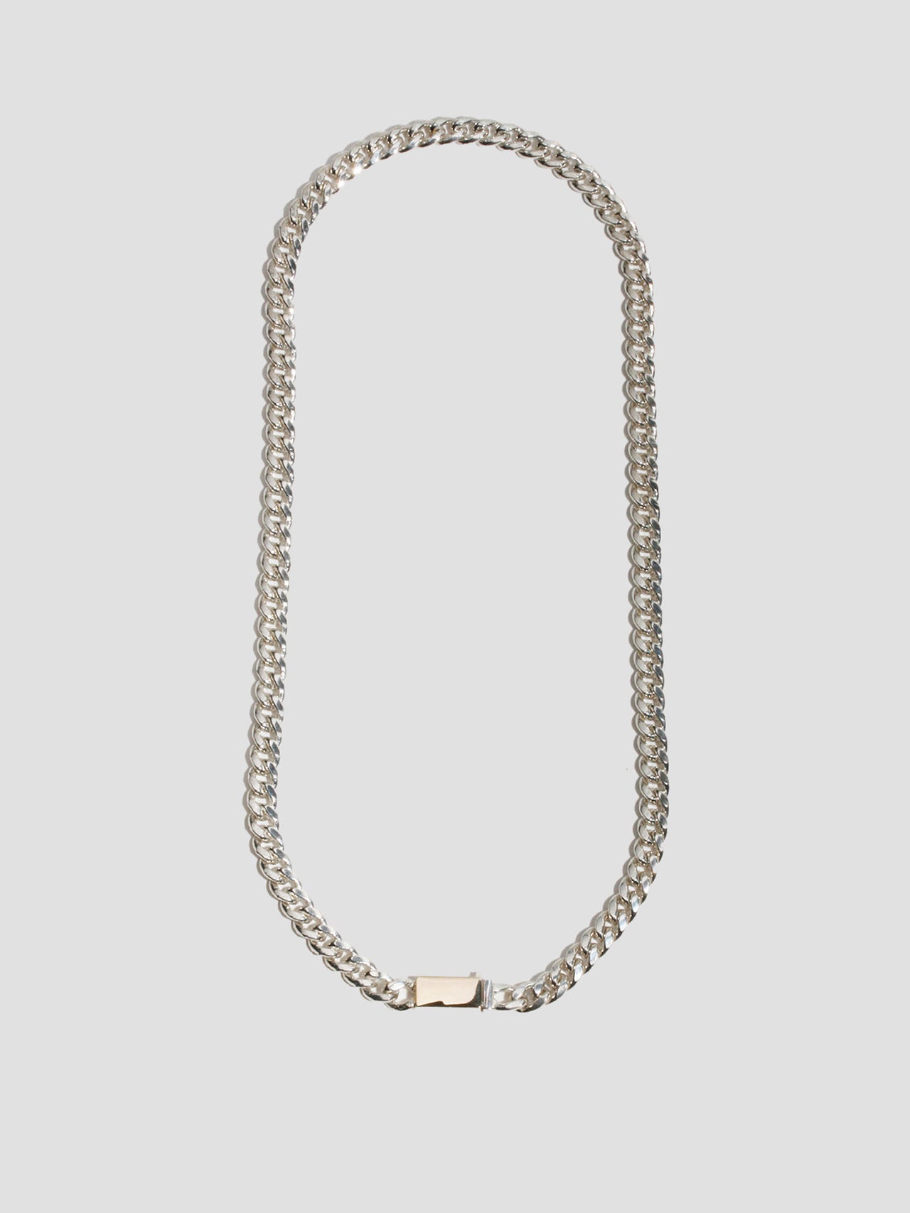 Industrial Cuban ID Box Lock Necklace