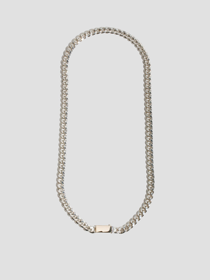 Industrial Cuban ID Box Lock Necklace